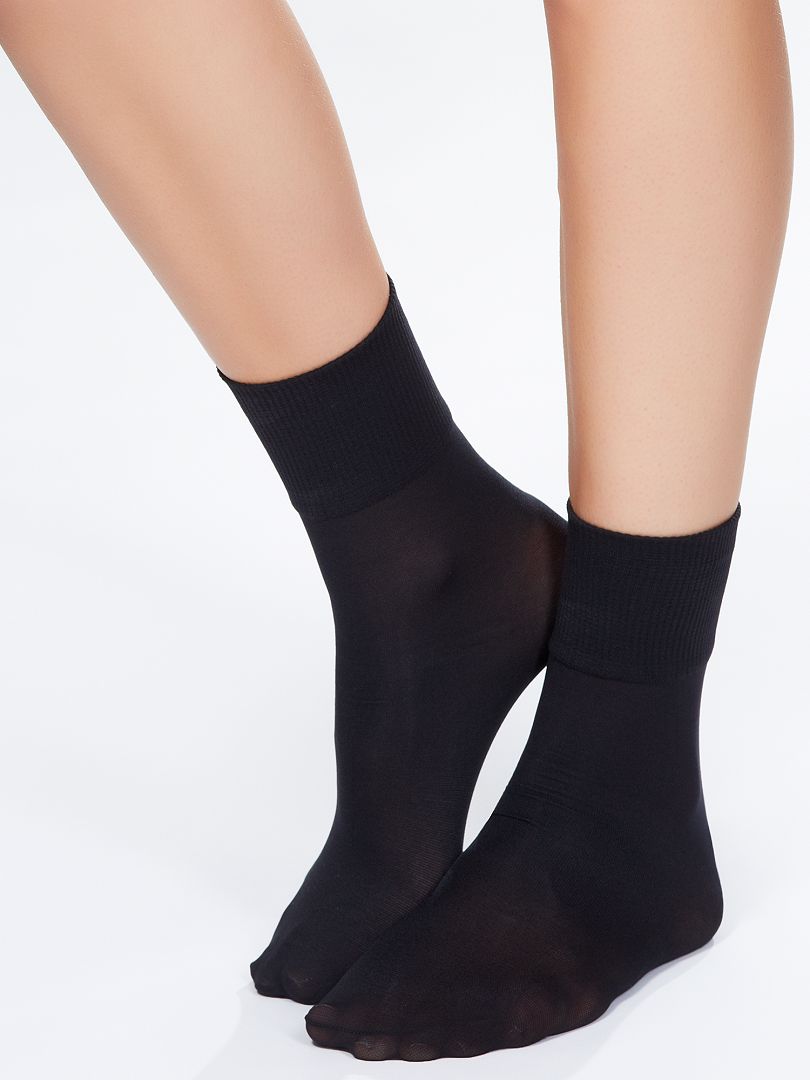 Ondoorschijnende sokken Dream van 'Sanpellegrino' 50D zwart - Kiabi