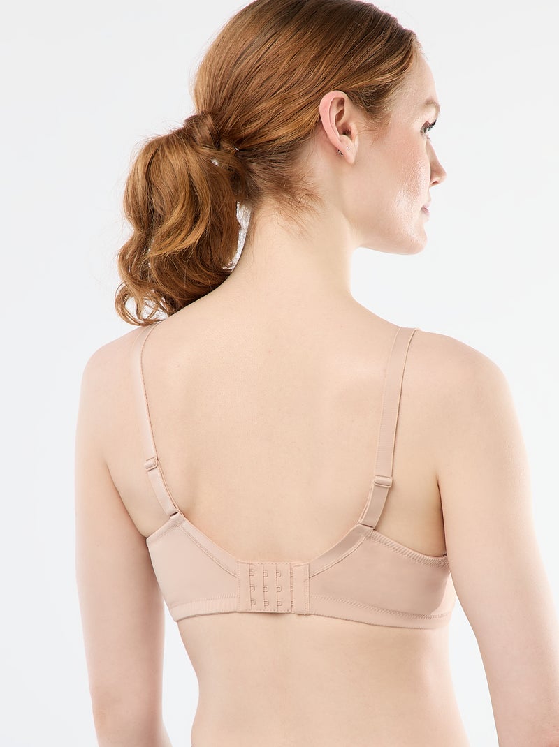 Onzichtbare postoperatieve beha - Roze Oktober Rose - Kiabi
