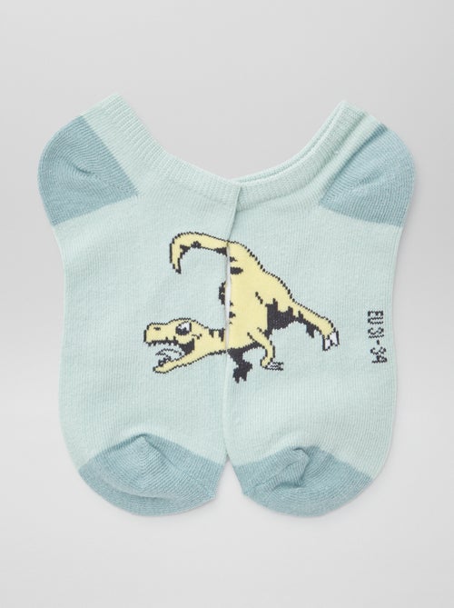 Onzichtbare sokken met print - Kiabi