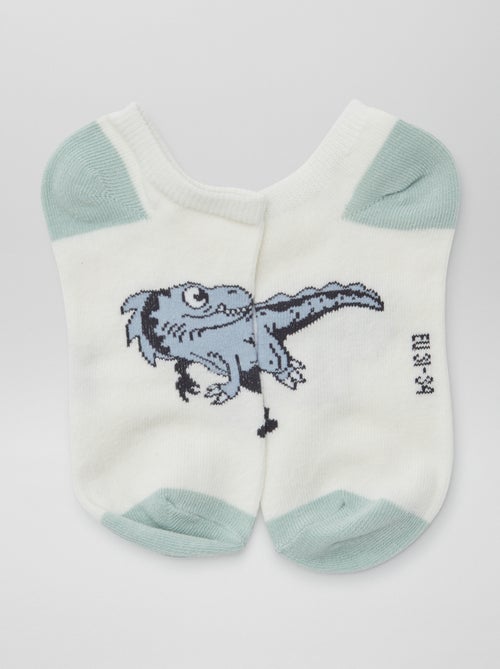 Onzichtbare sokken met print - Kiabi
