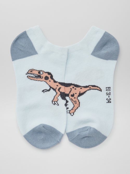 Onzichtbare sokken met print - Kiabi
