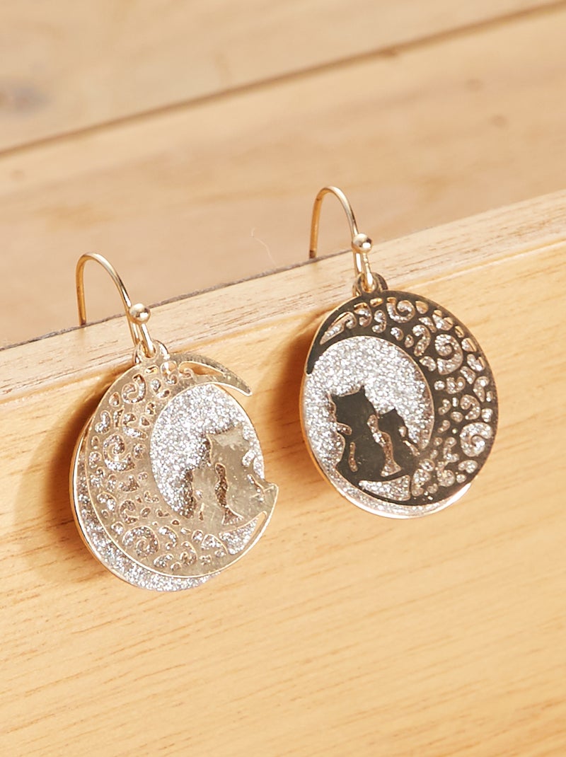 Oorbellen met strass BIEGE - Kiabi