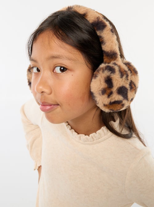 Oorbeschermers met luipaardmotief - Kiabi