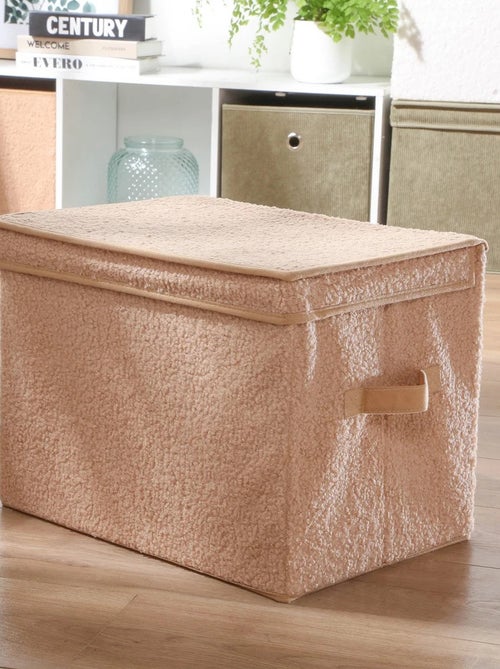 Opbergdoos in bouclé - Kiabi