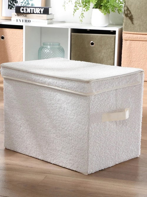 Opbergdoos in bouclé - Kiabi