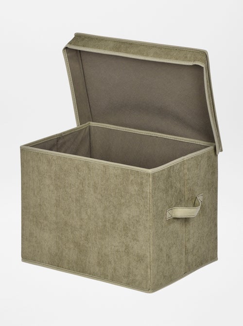 Opbergdoos van corduroy - Kiabi