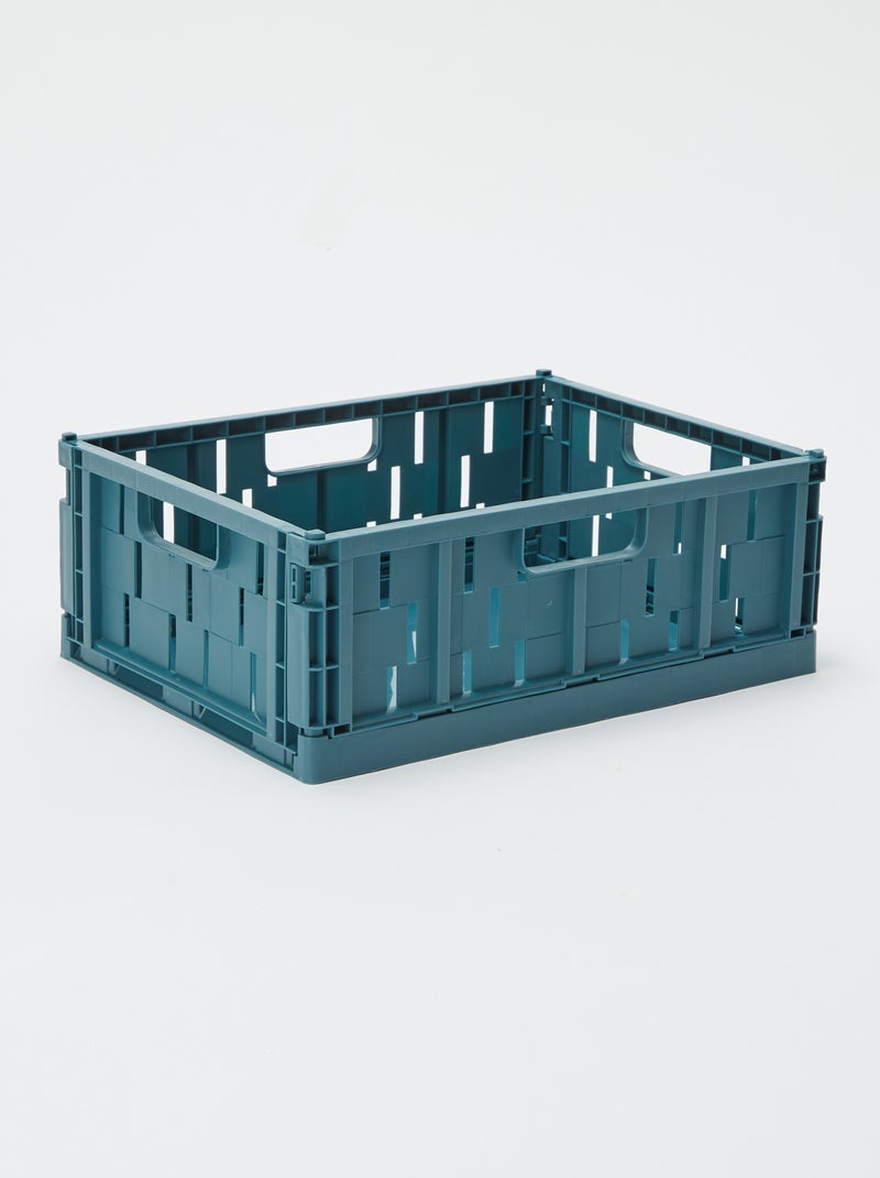 Opbergkist van kunststof (34 x 25 cm) Groen - Kiabi