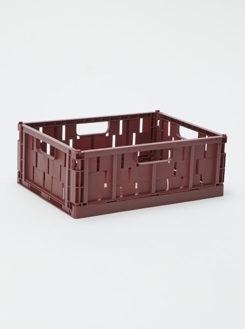 Opbergkrat van plastic (34 x 25 cm) - Kiabi Opbergkrat van plastic (34 x 25 cm) - Kiabi