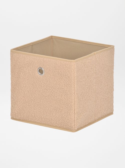 Opbergkubus van bouclé - Kiabi