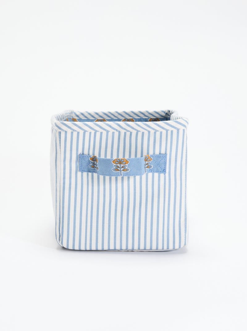 Opbergmand van textiel Wit - Kiabi