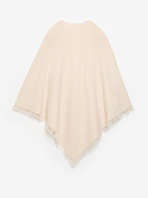 Open effen poncho - Kiabi Open effen poncho - Kiabi