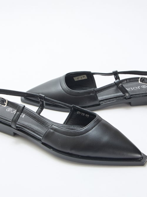 Open pumps met platte hak - Kiabi