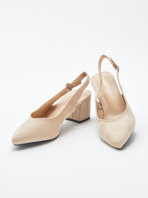 Open pumps met spitse neus - Kiabi