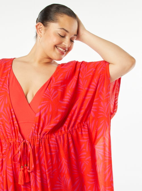 Open strandjurk met print - Kiabi