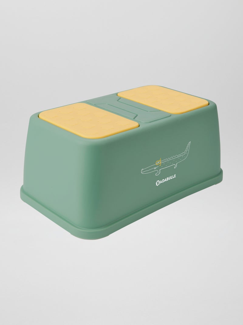 Opstapje 'Badabulle' groen / wit - Kiabi