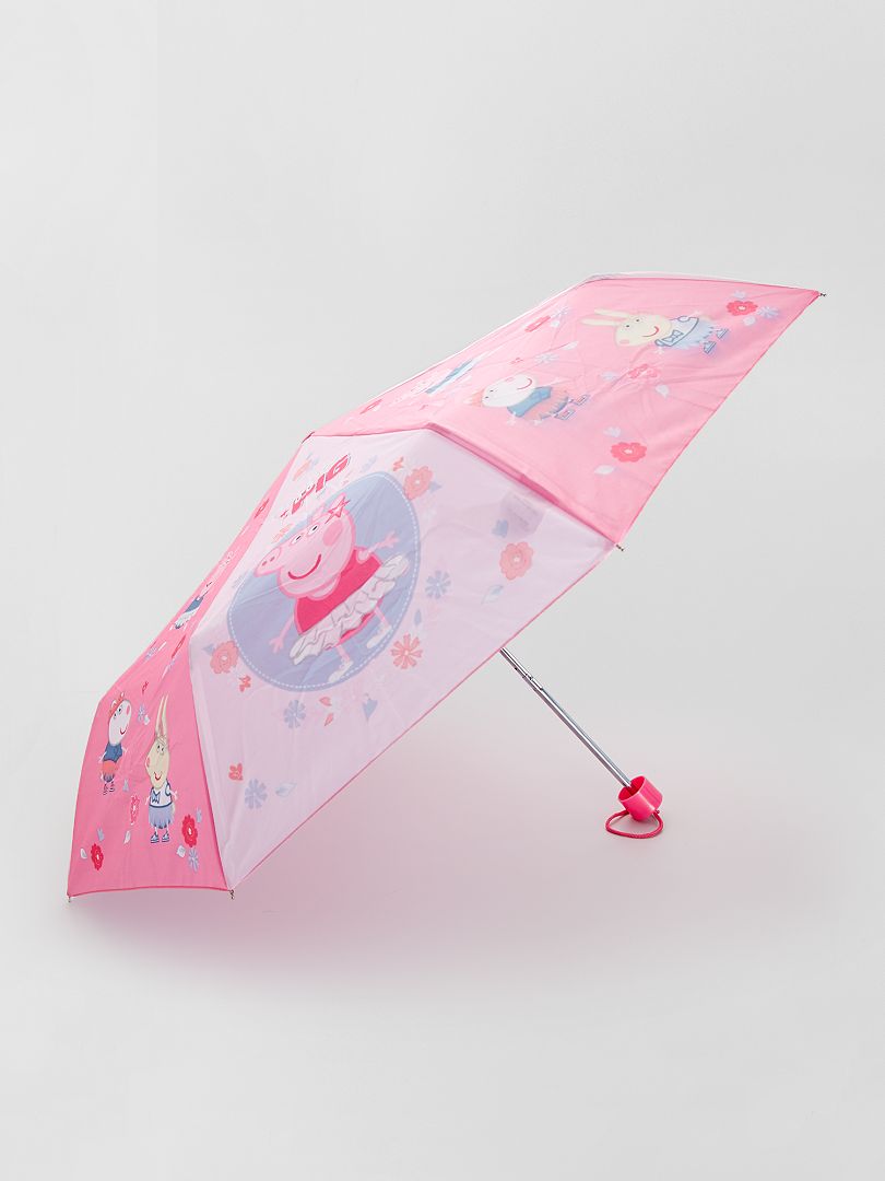 Opvouwbare paraplu 'Peppa Pig' roze - Kiabi