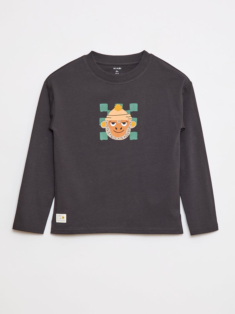 Origineel T-shirt - Grafik Edition Grijs - Kiabi