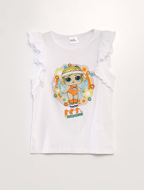 Origineel T-shirt met Lol-glitterprint - Kiabi