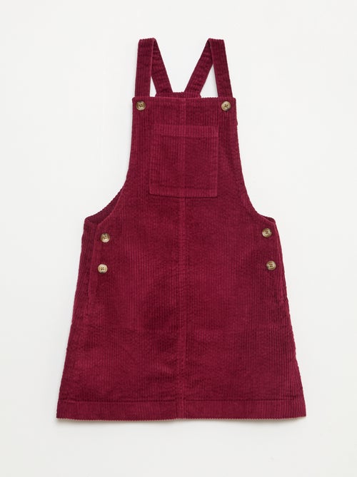 Overgooier van corduroy met zak - Kiabi