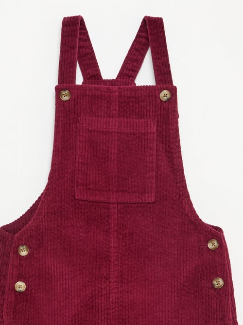 Overgooier van corduroy met zak - Kiabi