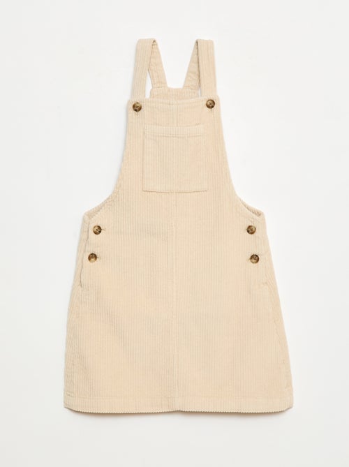 Overgooier van corduroy met zak - Kiabi