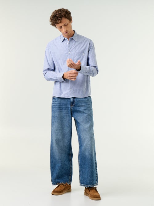 Overhemd comfort fit-model met streeppatroon - Kiabi