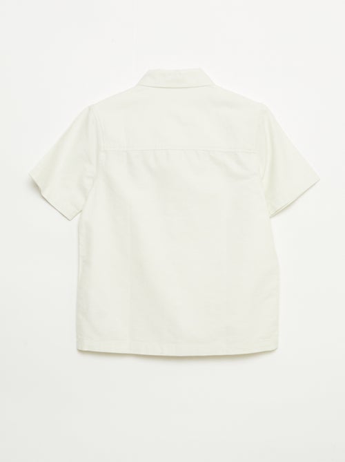 Overhemd met korte mouwen - Kiabi