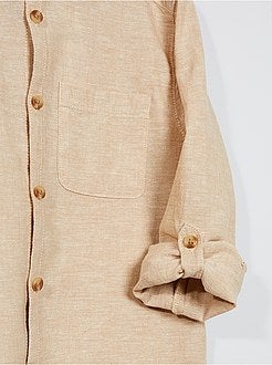 Overhemd met maokraag - Kiabi