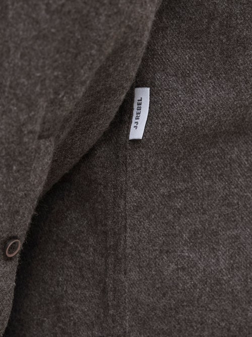 Overhemd van katoenflanel 'JJrebel' - Kiabi