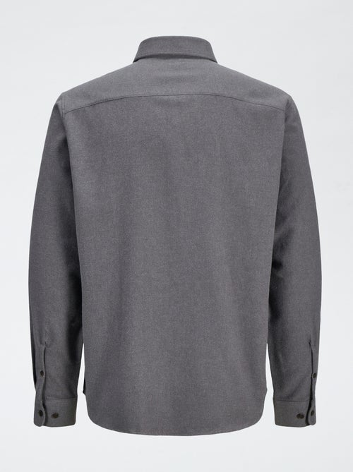 Overhemd van katoenflanel 'JJrebel' - Kiabi