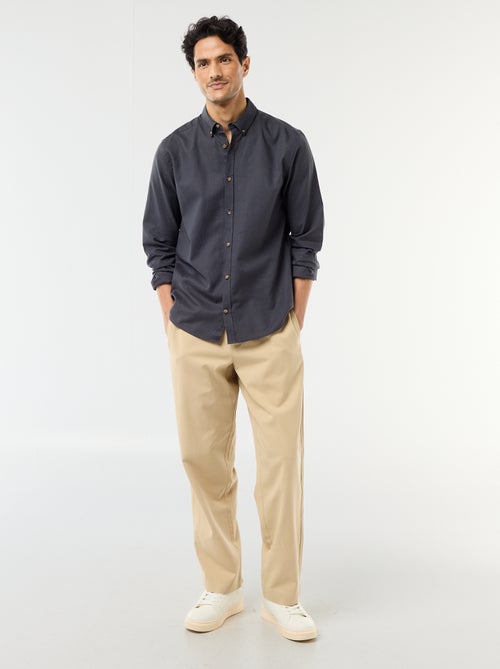 Overhemd van linnenmix - Kiabi