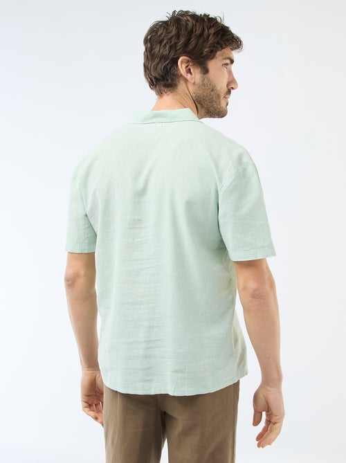 Overhemd van linnenmix - Kiabi