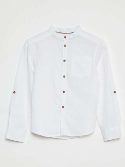 Overhemd van linnenmix - Kiabi