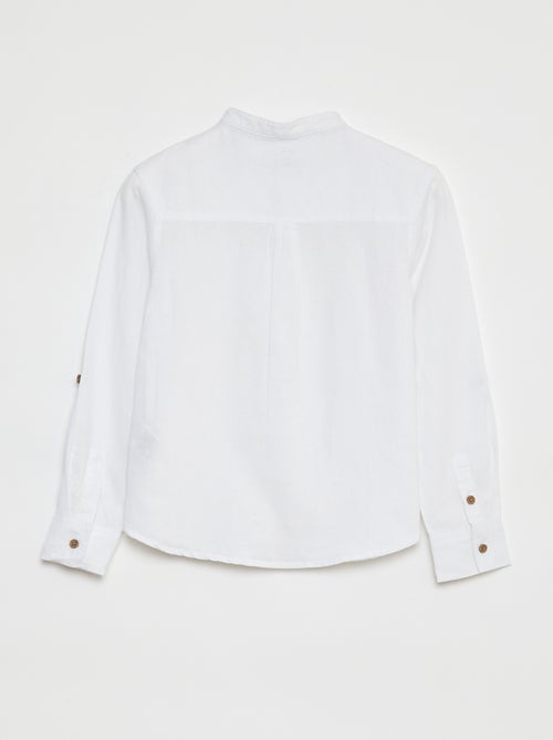 Overhemd van linnenmix - Kiabi