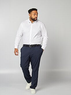 Overhemd van stretch twill - Kiabi