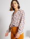     Overhemdbloes met bloemenprint afbeelding 1
