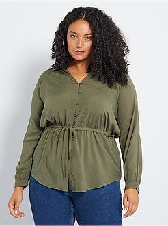 Overhemdbloes met knopenrij - Kiabi