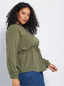 Overhemdbloes met knopenrij - Kiabi