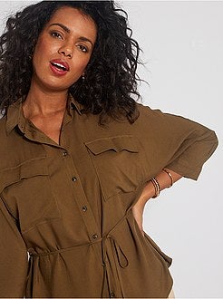 Overhemdbloes met zakken - Kiabi