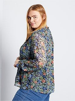 Overhemdbloes van plumetis - Kiabi