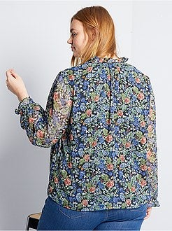 Overhemdbloes van plumetis - Kiabi