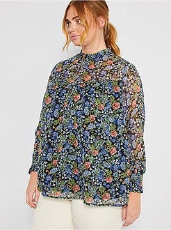 Overhemdbloes van plumetis - Kiabi