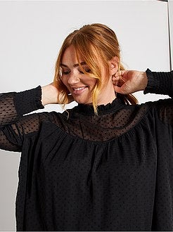 Overhemdbloes van plumetis - Kiabi