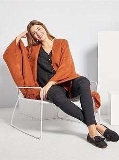 Overhemdbloes van voile met borduurwerk - Kiabi