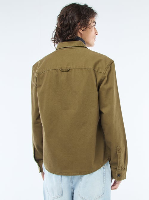 Overhemdjas van katoen - Kiabi