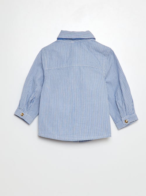 Overhemdje met vlinderstrik - Kiabi