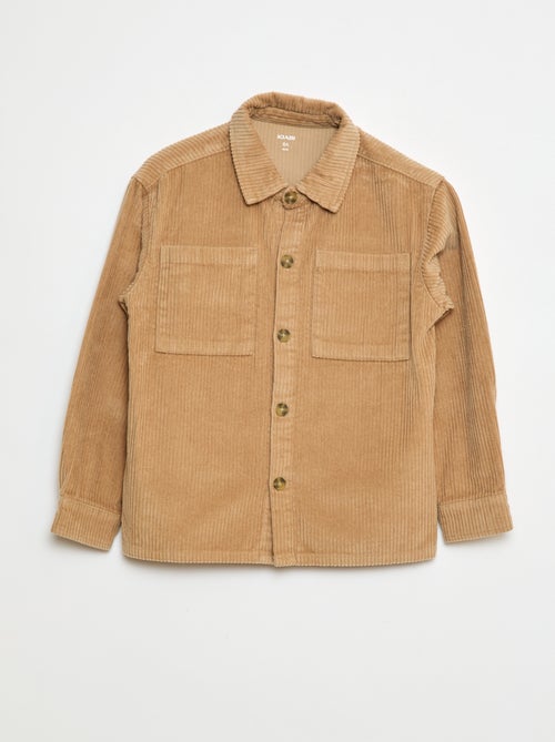 Overshirt van corduroy - Kiabi