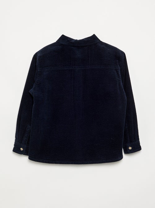 Overshirt van ribfluweel - Kiabi