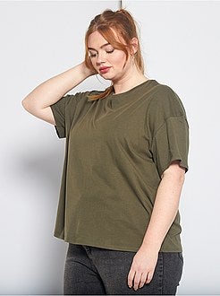 Oversized basic T-shirt - Kiabi