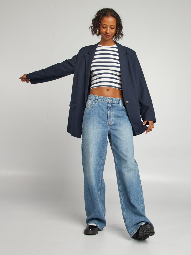 Oversized blazer BLAUW - Kiabi